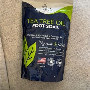 Tea Tree Oil Foot Soak by foot cure 16 oz new sealed